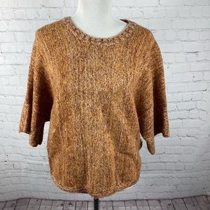 Soft Surroundings Retro Style Boxy Fit Sweater Multicolored Women’s Size S/Med